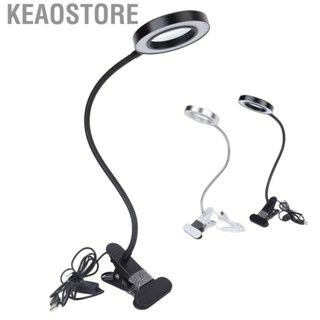 Keaostore USB Desk Reading Lamp 3 Color Temperature 10 Gears Tattoo  Light With US