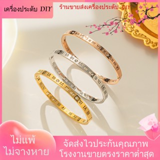 💖เครื่องประดับ DIY ขายส่ง💖เครื่องประดับ สร้อยข้อมือ ชุบทองแท้ แบบเปิด สไตล์ญี่ปุ่น และเกาหลี[สร้อยข้อมือ]