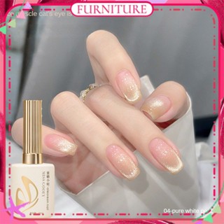 ♕ Miss Gooey Ice Muscle Pure Cat&amp;#39;s Eye Nail Polish Gel Spar Ice Transparent Nude Color Spring Summer Phototherapy Glue Nail Art For Nail Shop 15ml 6 Designs FURNITURE