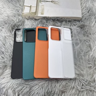 เคสโทรศัพท์มือถือพลาสติก PC แข็ง ผิวด้าน บางมาก กันรอยนิ้วมือ สําหรับ Xiaomi Redmi Note 12 Turbo Pro Speed POCO F5