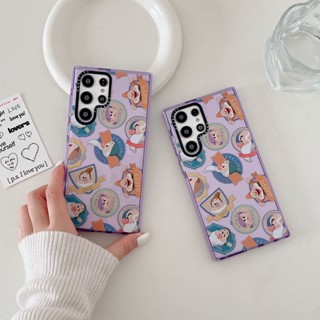 เคสโทรศัพท์มือถือแบบนิ่ม TPU กันกระแทก ลายการ์ตูนเซเว่น คนแคระน่ารัก สําหรับ Samsung Galaxy S23 S22 S21 Plus Galaxy S22 21 Ultra