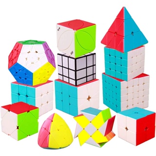 ลูกบาศก์ปริศนา 2x2 3x3 4x4 5x5 Megaminx Pyraminx Skewb SQ1 ของเล่นสําหรับเด็ก