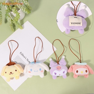 Magicalhour^^ พวงกุญแจ จี้ตุ๊กตา Sanrio Name Cinnamoroll Melody Kulomi ป้องกันการสูญหาย