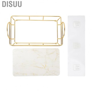 Disuu Storage Shelf Rack Desktop Organizer Iron PP Large  Home Decoration Space Saving for Home