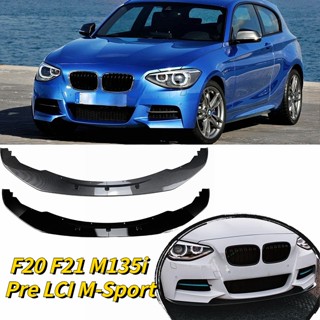 ชุดสปอยเลอร์กันชนหน้ารถยนต์ สําหรับ BMW 1 Series F20 F21 M135i Pre LCI M-Sport 2012-2015 2 ชิ้น