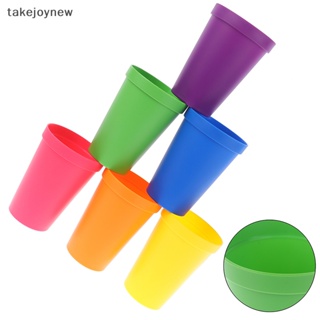 [takejoynew] ถ้วยซ้อน เกมจับคู่ 6 สี เพื่อการศึกษา KLB