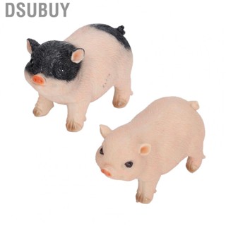 Dsubuy Cute Pig Garden Statue  Adding Vitality Weather Resistant Resin Realistic Modeling for Courtyard