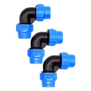 3pcs Plastic Multifunction Water Universal Durable Pressure Resistance Indoor Outdoor Tube Fitting Connector
