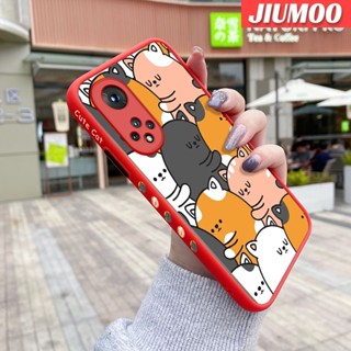 เคสโทรศัพท์มือถือ ซิลิโคนแข็ง บาง กันกระแทก ลายการ์ตูนแมวน่ารัก สําหรับ Honor 50