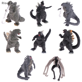 [RiseLarge] โมเดลฟิกเกอร์ Godzilla Vs Kong 5 ซม. ของเล่นสําหรับเด็ก 8 ชิ้น ต่อชุด