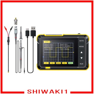 [Shiwaki1] ออสซิลโลสโคปดิจิทัล แบบพกพา 200KHz 400V สําหรับตรวจจับอิเล็กทรอนิกส์ DIY