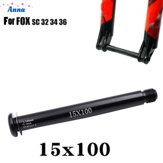 【Anna】Bike Thru Axle 15x110mm Aluminum Alloy Bicycle Components Lever Skewer