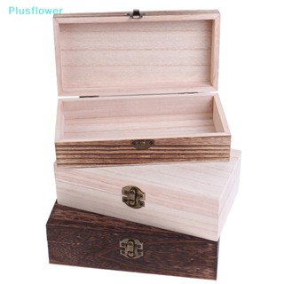 &lt;Plusflower&gt; กล่องเก็บเครื่องประดับ แบบไม้ สไตล์ย้อนยุค ลดราคา