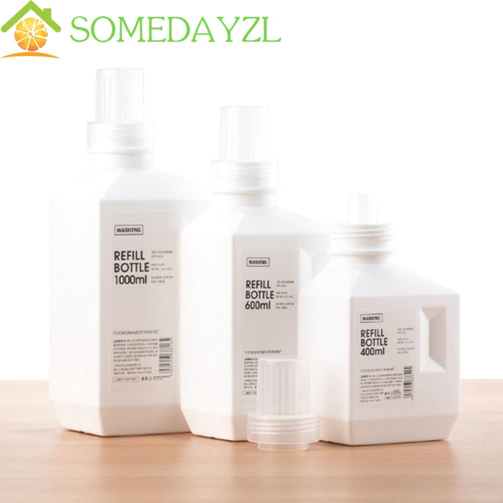 SOMEDAYZL ขวดใส่น้ํายาซักผ้า น้ํายาปรับผ้านุ่ม แบบรีฟิล