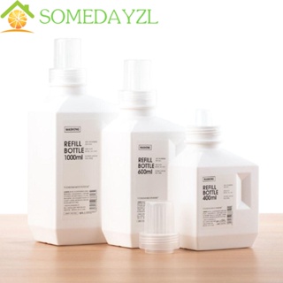 SOMEDAYZL ขวดใส่น้ํายาซักผ้า น้ํายาปรับผ้านุ่ม แบบรีฟิล