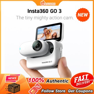 【ใหม่】Insta360 Go 3 กล้องแอคชั่น ขนาดเล็ก กันน้ํา แฮนด์ฟรี POV แบบพกพา และอเนกประสงค์ เมาท์ได้ทุกที่ กันสั่น อเนกประสงค์ สําหรับเดินทาง เล่นกีฬา Vlog