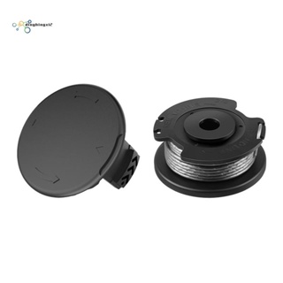 F016800385 สายสปูนเครื่องตัดหญ้า แบบเปลี่ยน สําหรับ Bosch Strimmer Trimmer ART 23 SL ART 26 ART 23-28 SL (1 สปูน + 1 ฝา)