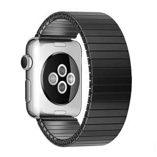 สายนาฬิกาข้อมือ สเตนเลส ยืดหยุ่น สําหรับ iWatch Band 45 มม. 44 มม. 42 มม. 38 มม. 40 มม. 41 มม. iWatch 8 7 SE 6 5 4