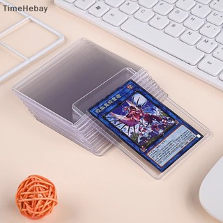 Timehebay อัลบั้มรูป PVC ใส แบบพกพา สําหรับใส่นามบัตรเล่นเกม Diy