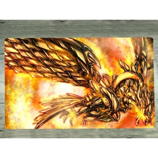 Yugioh Duel Playmat The Winged Dragon of Ra TCG แผ่นรองเมาส์ สําหรับเล่นเกม