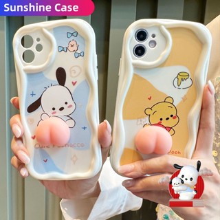 เคสโทรศัพท์มือถือ TPU นิ่ม สีพื้น พร้อมขาตั้ง สําหรับ Samsung A04E A03 A03s A04 A04s A13 A23 A24 A33 A34 A53 A73 A12 A14 A22 A52 A52s A32 A51 A50 A50s A30s