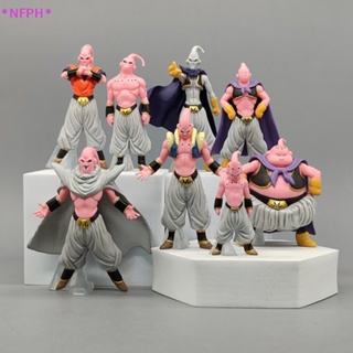 Nfph&gt; ฟิกเกอร์ Dragon Ball ZERO Majin Buu Figurine DBZ Super Saiyan ของเล่น ของขวัญ สําหรับเด็ก 8 ชิ้น