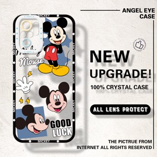 เคสโทรศัพท์มือถือ TPU ใส แบบนิ่ม ลายการ์ตูนมิกกี้ ป้องกันกล้อง สําหรับ Xiaomi 11 Lite 5G NE 11T Pro Poco M3 Pro M5s F3