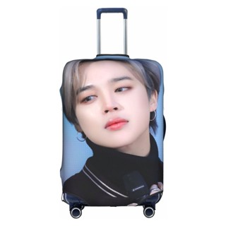 ผ้าคลุมกระเป๋าเดินทาง ลาย BTS Jimin ซักทําความสะอาดได้ สําหรับ 18-32 นิ้ว
