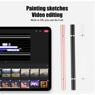 2 In 1 ปากกาสไตลัส สัมผัสหน้าจอ อเนกประสงค์ สําหรับ Oppo F23 A98 A1 Pro A1x Find X6 Pro N2 Reno8 T 5G 9 A78 A56s A58x A17k A77s A17