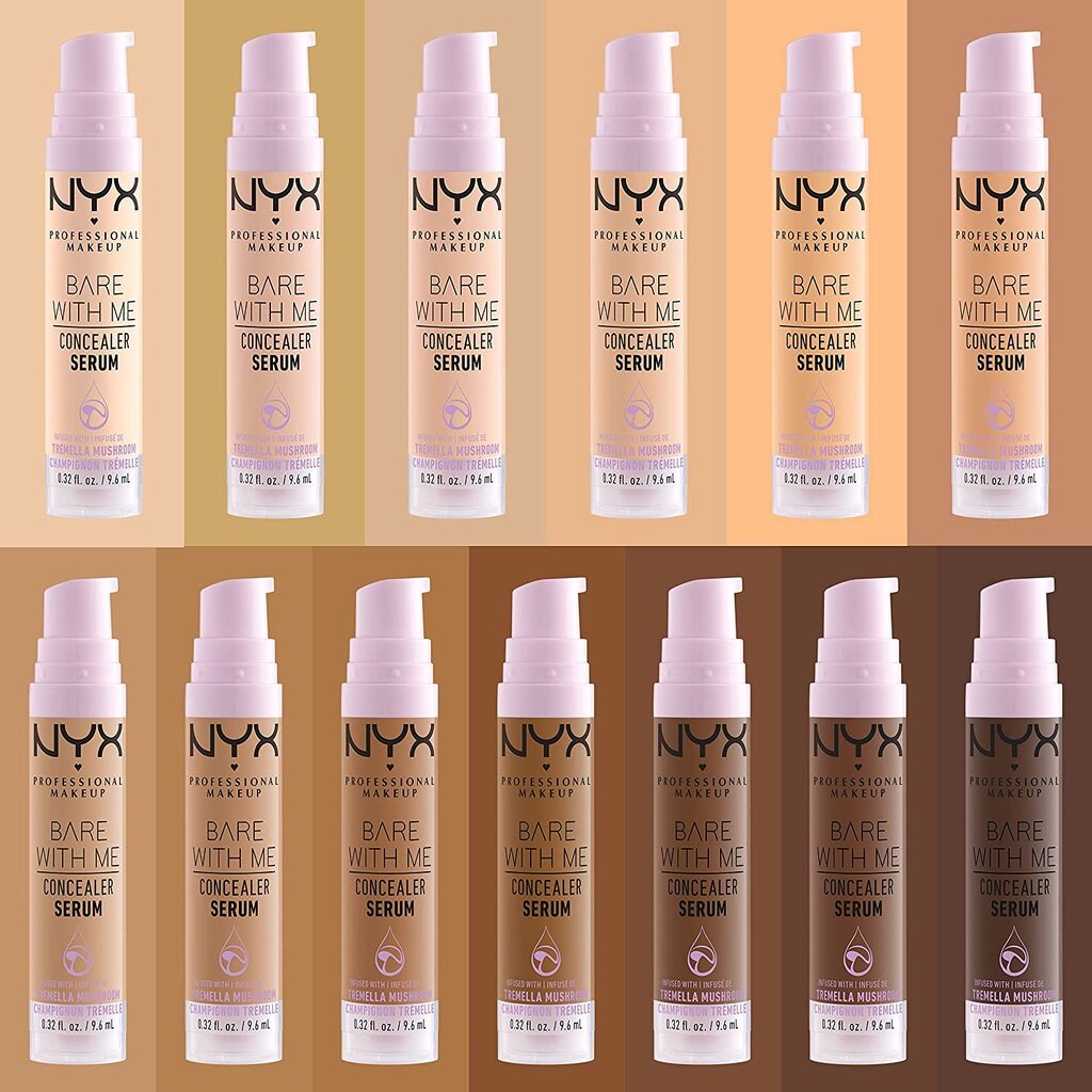 [ลด120.- ใช้โค้ดไลฟ์]✅พร้อมส่ง 7สี✅แท้ คอนซีลเลอร์ ไวรัล สุดฮิตจาก Tiktok NYX Bare With Me Concealer