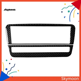 Skym* สติกเกอร์คาร์บอนไฟเบอร์ ติดแผงคอนโซลเครื่องปรับอากาศ สําหรับ Benz GLA