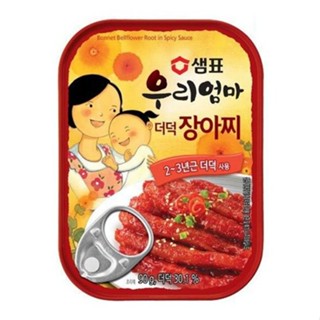 พร่อมส่ง 우리엄마 더덕장아찌 รากโดด็อกปรุงรส Sempio Mothers Pickled Deodeok 90g