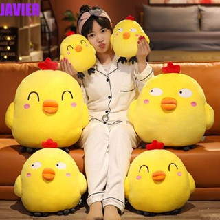 JAVIER หมอนตุ๊กตานุ่ม รูปไก่น้อยน่ารัก สีเหลือง ของเล่นสําหรับเด็ก