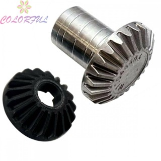 【COLORFUL】Bevel Gear 9703338 Beveled Hub Gear Set For 9703337 Repairing Parts Screw Hole