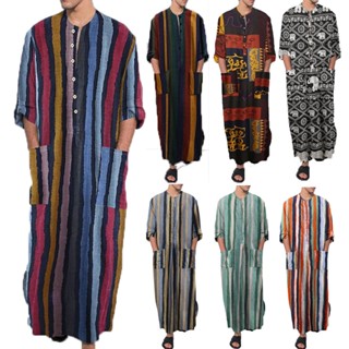 เสื้อคลุมมุสลิม พลัสไซซ์ แฟชั่นมุสลิม สําหรับผู้ชาย และผู้หญิง