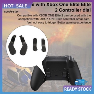 Cood ไม้พายโลหะ เพิ่มประสิทธิภาพการเล่นเกม แบบเปลี่ยน สําหรับ Xbox Elite Wireless Controller Series 2 4 ชิ้น