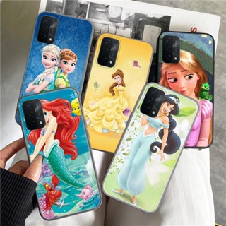 เคสโทรศัพท์มือถือแบบนิ่ม ลายเจ้าหญิงหิมะ นางเงือก แอเรียล C185 สําหรับ Realme 2 A5 3 Pro 5 5i 5s Q 6 6i 7 7i