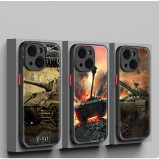 เคสโทรศัพท์มือถือแบบนิ่ม ลาย world of tanks on C294 สําหรับ iPhone 12 13 Plus 14 Pro Max