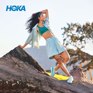 Hoka One One รองเท้าวิ่ง หนังกลับ ดูดซับแรงกระแทก สําหรับผู้ชาย และผู้หญิง