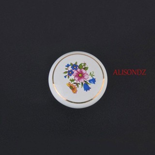 ALISONDZ ลูกบิดมือจับประตูเซรามิค สําหรับตู้กับข้าว