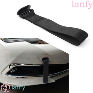 LANFY สายคล้องรถพ่วง พร้อมสติกเกอร์ฉุกเฉิน หลากสี สําหรับตกแต่งรถยนต์