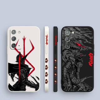 เคสโทรศัพท์มือถือ พิมพ์ลายอนิเมะ Guts Berserk Dragon มีลายด้านข้าง สําหรับ Samsung Galaxy Note 20 10 9 8 J8 J7 J6 J5 J4 M62 M53 M52 M51 M33 M31 M30 M21 M20 M10 S Ultra Plus Lite Prime 5G