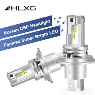 【Super Power】โคมไฟโปรเจคเตอร์ led HLXG H4 H7 CSP Hi/Lo Beam H4 12V 6000K 12000LM สําหรับรถยนต์ รถจักรยานยนต์