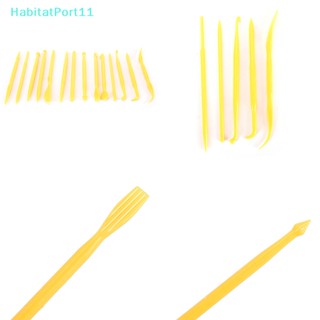 Habitatport ไม้ตัดเค้ก ฟองดองท์ ลายดอกไม้ DIY สําหรับตกแต่ง 14 ชิ้น ต่อล็อต