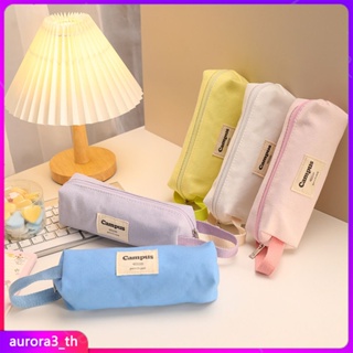 【พร้อมส่ง】 กระเป๋าใส่ดินสอสีลูกกวาดน่ารัก Girl Gift Stationery Bag กระเป๋าดินสอแคนวาส