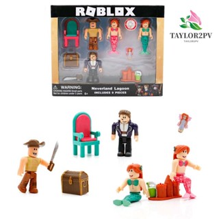 TAYLOR2PV Roblox โมเดลหุ่นยนต์นางเงือก ขนาดเล็ก สําหรับตกแต่งภายในรถยนต์ เก็บสะสม