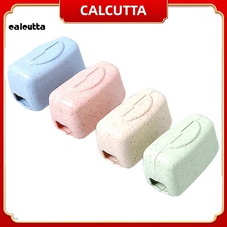 [calcutta] ที่เก็บหัวแปรงสีฟัน พลาสติก แบบพกพา 4 ชิ้น