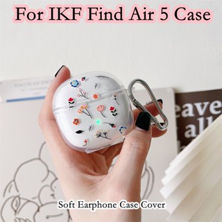 【จัดส่งด่วน】เคสหูฟัง แบบนิ่ม ลายการ์ตูน สําหรับ IKF Find Air 5 IKF Find Air 5