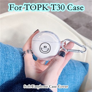 【Ĕĕ】เคสหูฟัง แบบนิ่ม ลายการ์ตูนน่ารัก สําหรับ TOPK T30 TOPK T30