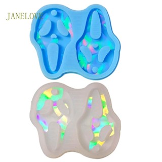 JLOVE Silicone Mold for Epoxy Casting DIY Funny Face Pendant Decoration Mold Jewelry